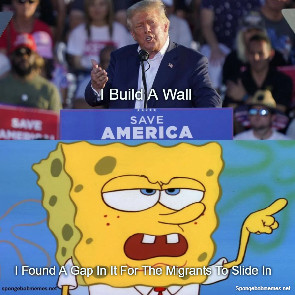 Spongebob Is Mocking Trump Election Campaign Speech