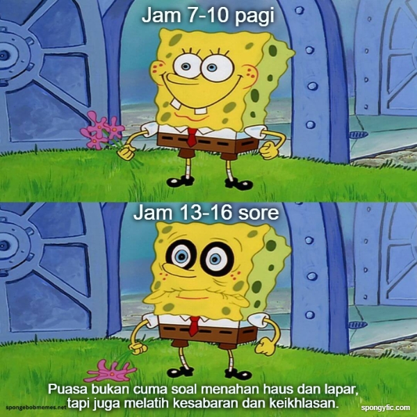 Jam 7-10 pagi… Jam 13-16 sore… Puasa bukan cuma soal menahan haus dan lapar, tapi juga…